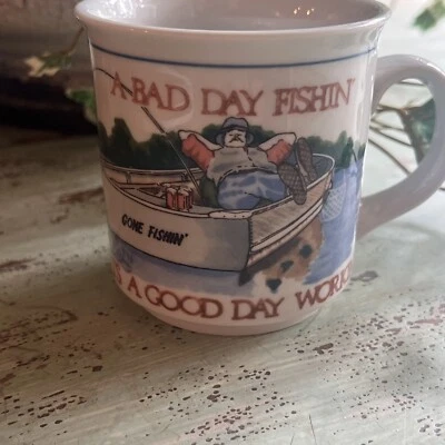 TAZA TAZA CAFÉ MAL DÍA DE PESCA Otagiri Foto 1 de 4
