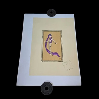 Erte Scheherazade 1002nd night Travel proof litho rare - Image 1 of 4