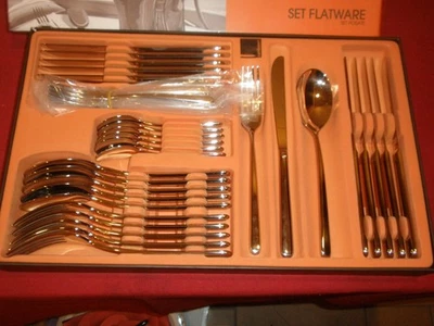 Sambonet Linear Besteck 36tlg. Vh. Edelstahl 18/10 Neu - Bild 1 von 2