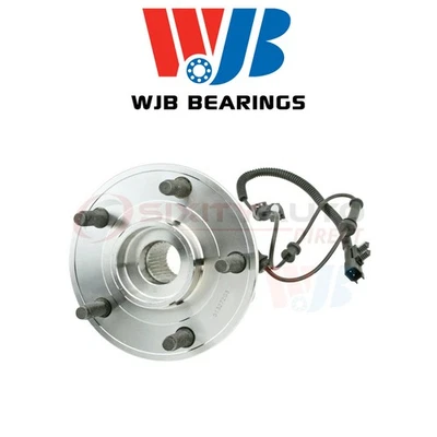 WJB Wheel Bearing & Hub Assembly for 2007-2013 Jeep Wrangler 3.6L 3.8L V6 - og Foto 1 de 4