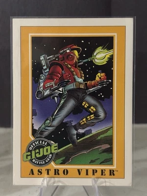 1991 Impel Hasbro - GI Joe Series 1 Trading Card - Astro Viper - #80 - Image 1 of 2