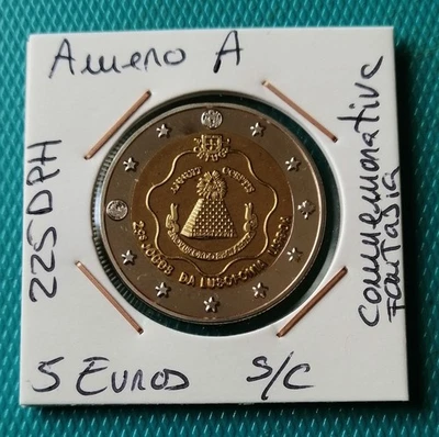 MONEDA CONMEMORATIVA DE 5 EUROS - FANTASIA - AMERO A - NUEVA SC - 225DPH - Imagen 1 de 2