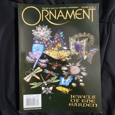 Ornament Magazine 2025 Vol. 45 No. 4 ~ Jewels Of The Garden ~ Arts & Crafts - Image 1 of 4