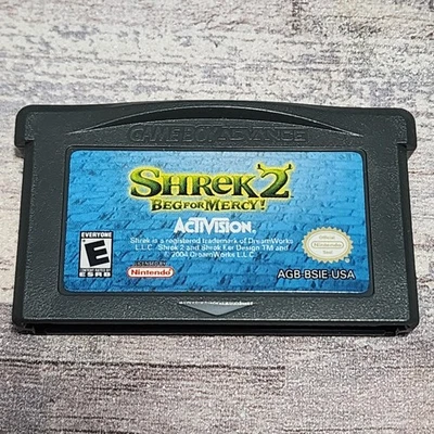 Shrek 2: Beg for Mercy (Nintendo Game Boy Advance, 2004) Authentic Tested  - Image 1 of 4