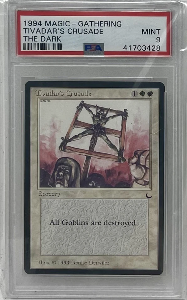MTG Magic - The Dark - Tivadar's Crusade - PSA 10 - Image 1 of 3