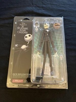 NECA Pesadilla antes de Navidad Jack Skellington, ¡Figura vestida de 9"! Foto 1 de 3