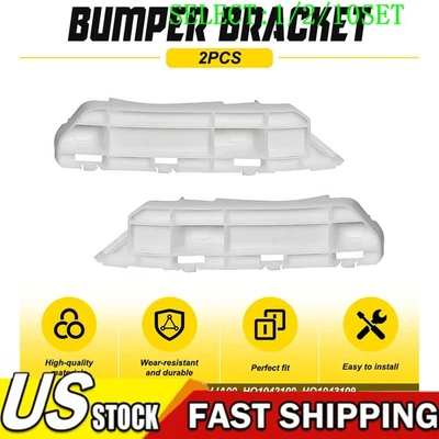 Paquete de 2 soportes espaciadores de cubierta de parachoques delanteros diestros y diestros para Honda Odyssey 05-10 1~10X Foto 1 de 4