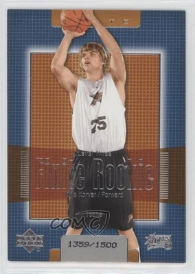 2003-04 Upper Deck Finite Level Three /1500 Kyle Korver #212 Rookie RC - Image 1 of 2