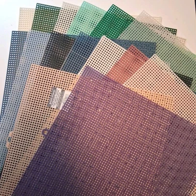 Quick-Count Lot  Plastic Canvas Sheets Various Colors 10.5''x 13.5”  - Image 1 of 4