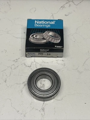 National Bearings 离合器导引轴承不锈钢 205-SS(批量 2) — 第 1/3 张图片
