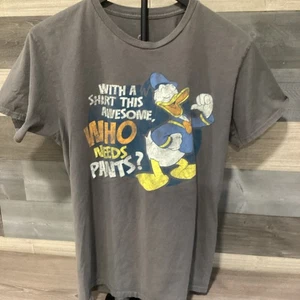 Disney Shirt Donald Duck mit Shirt This Awesome Who Needs Hose Erwachsene Medium - Bild 1 von 6