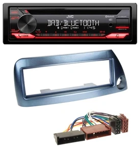 JVC CD DAB USB Bluetooth MP3 Autoradio für Ford Ka bis 2008 blau-metallic - Bild 1 von 7