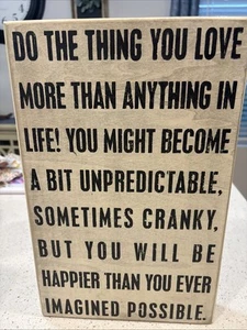 Wooden Sign 9x14 - Picture 1 of 2
