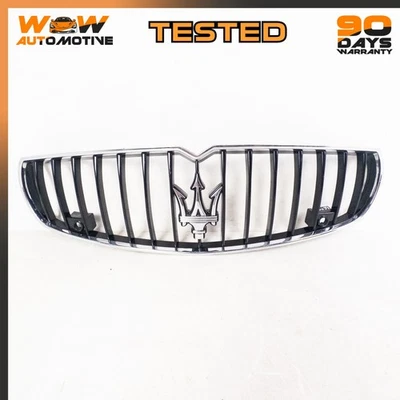 13-16 MASERATI QUATTROPORTE S Q4 FRONT CENTER BUMPER RADIATOR GRILLE OEM - Image 1 of 4
