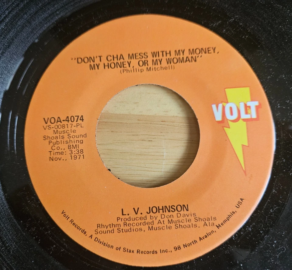 Northern Soul - L.V.Johnson  - Volt - Original - Image 1 of 1