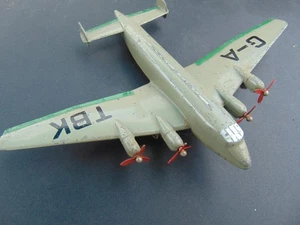 DINKY TOYS AVION GIANT HIGH SPEED MONOPLANE BEIGE - Imagen 1 de 3