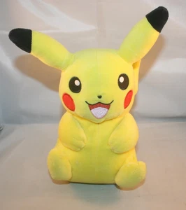 Pokemon Pikachu Plush 10” WCT 2020 Wicked Cool Toys Plush Yellow Stuff Animal - Picture 1 of 4