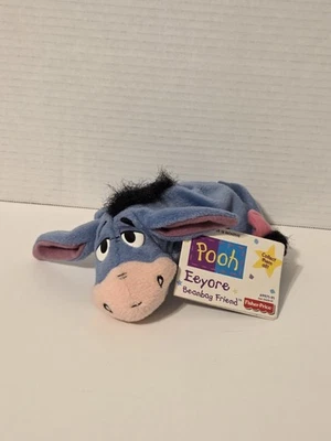 Eeyore BEANBAG Friend Mattel Toys Winnie The Pooh Bean Peluche Relleno con Etiqueta Foto 1 de 4