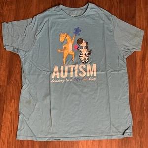 Autism Dancing To A Different Beat T-shirt Size 2xl - Picture 1 of 12