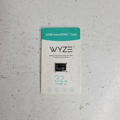 Wyze Labs 32GB Class 10 MicroSDHC Memory Card - WYZEMSD32C10 Original  - Image 1 of 3