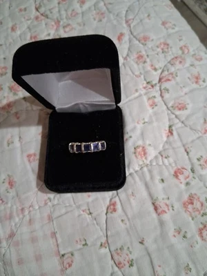 Anillo Judith Ripka de plata de ley talla 6,75 Foto 1 de 3