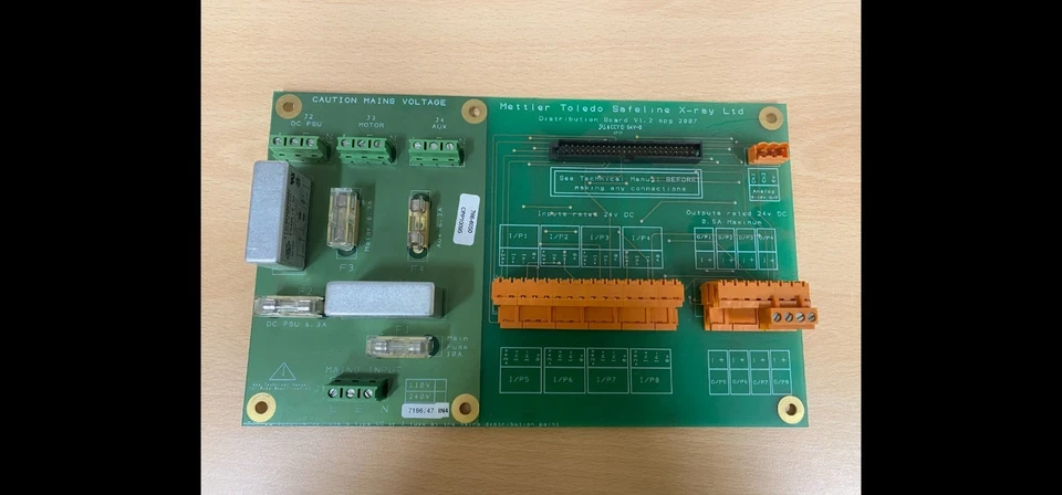 Mettler Toledo Safeline Xray Main Distribution Board/ IO - Image 1 of 1