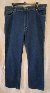 Jeans Levi's Orange Tab Skosh vintage anni 70 filo di rame made in USA taglia 40 x 34 - Foto 1 di 14