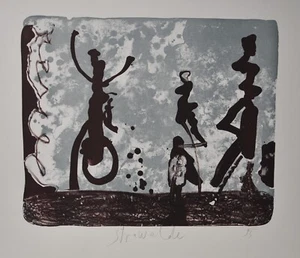 Strawalde - Jürgen Böttcher/1995/handsigniert/ Lithographie/Griffelkunst 279 A3 - Bild 1 von 3