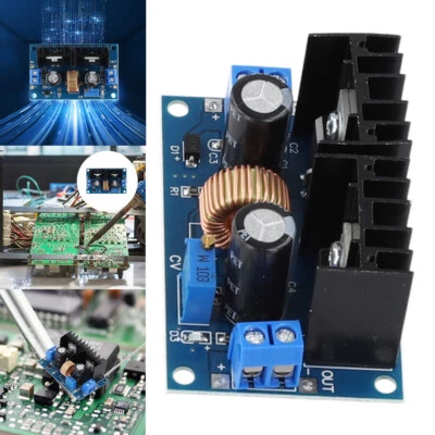 J# XL4016E1 PWM Adjustable Step Down Board XH-M401 DC-DC Buck Module (Model B) - image 1 of 4