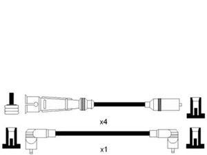 Copper OE Ignition HT Leads Fits Seat Ibiza (1994-1998) Toledo (1994-1998) 3YT - Picture 1 of 1