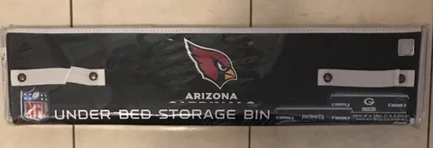 Franklin Sports NFL Team Storage Containers - Large Under Bed Cover