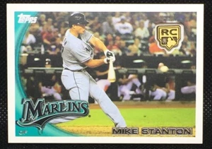 2020 Topps Retrospective RC LOGO Medallion Mike Giancarlo Stanton - Picture 1 of 2