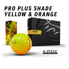 Vice Pro Plus Shade Yellow & Orange - 3 Golf Ball Pack ***Limited Supply***