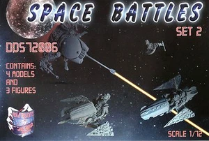 DDS 72006 Science Fiction Series Space Battles Set 2 Modellbausatz, Maßstab 1/72 - Bild 1 von 12