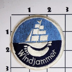 Windjammer Aufnäher Sailling Schiff Souvenir Reise bestickt Bügelbild - Bild 1 von 1