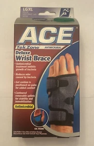 *NEW IN BOX* Ace Wrist Brace Deluxe, Left Hand-LG/XL 207739 Gel/antimicrobial - Picture 1 of 2