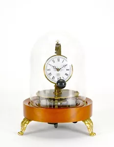Mystery Briggs Rotary Conical Pendulum Glass Dome Flying Ball Clock - Picture 1 of 10