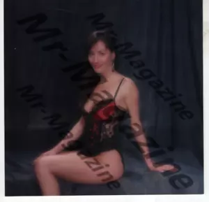 Brunette Lingerie Model 5"x5" Color Print Sexy Risque Pinup RI-73 - Picture 1 of 1