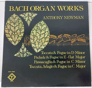 BACH ORGAN WORKS Anthony Newman Toccata & Fugue in D Prelude Passacaglia vinyl - Picture 1 of 4