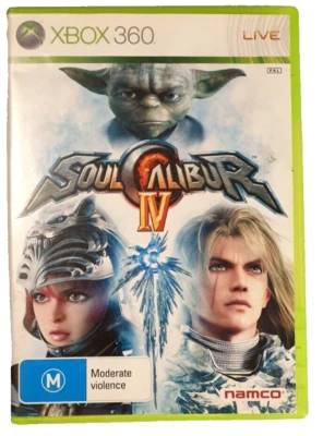 SOULCALIBUR IV Game for Microsoft Xbox 360 PAL Version Game Complete with Manual - Image 1 of 4