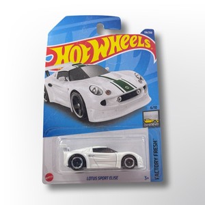 2022 HOT WHEELS #136 - Lotus Sport Elise / Exige (White - Case G Long Card)