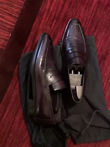 Berluti Andy 9.5 Loafers Nero Viola - Zdjęcie 1 z 16
