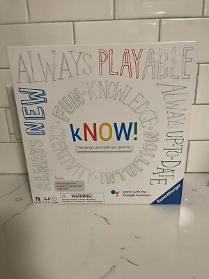 Ravensburger KNOW! The alway up-to-date quiz game. BRAND NEW - Image 1 of 3