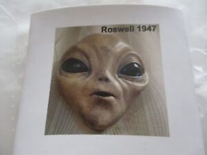 CAN COOLER COASTERS ROSWELL NM UFO ALIEN FACE SOUVENIR COLLECTIBLE #3