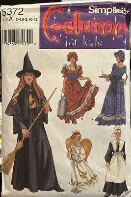 Simplicity Costumes for kids 5372 size 2-4,6-8,10-12  - Image 1 of 2
