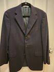 Burberry 2 piece Navy Suit 38R Wool And Cashmere Made In Italy