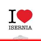 adesivo I LOVE ISERNIA sticker PVC auto moto - Alta Qualità 2 colori