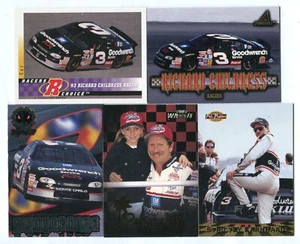 Lote de 5 tarjetas coleccionables Dale Earnhardt Sr. HOF NASCAR CARRERAS DE AUTOS DE CARRERAS (LOTE 61) - Imagen 1 de 1