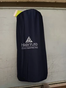Almohadilla para dormir doble ultraligera Hikenture azul marino para acampar 2 personas talla grande - Imagen 1 de 2