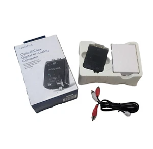 Insignia Optical/Coax Digital To Analog Converter - RCA Connector - Picture 1 of 9